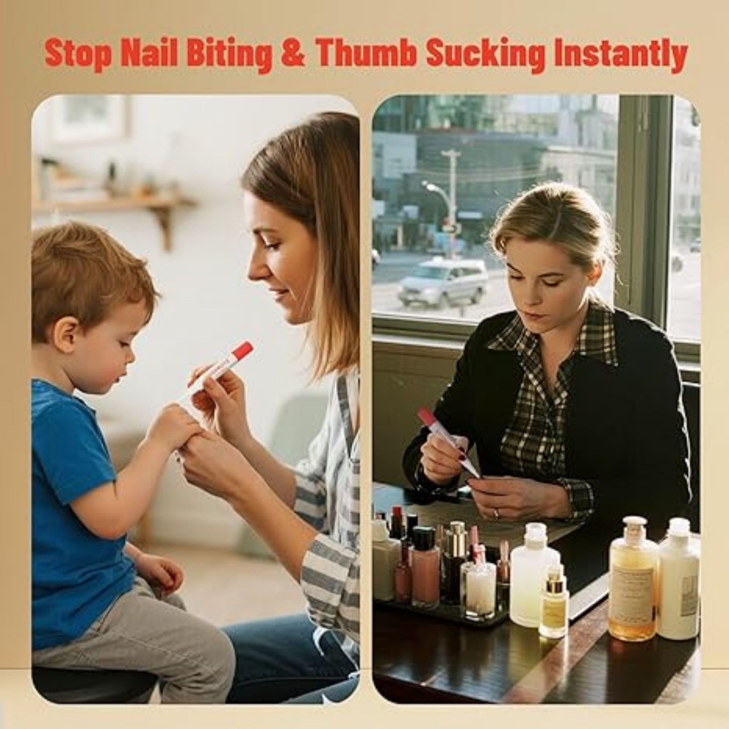 Stop Nail Biting Pen- Bitter Nail Biting Treatment for Kids & Adults,Thumb Sucking Deterrent