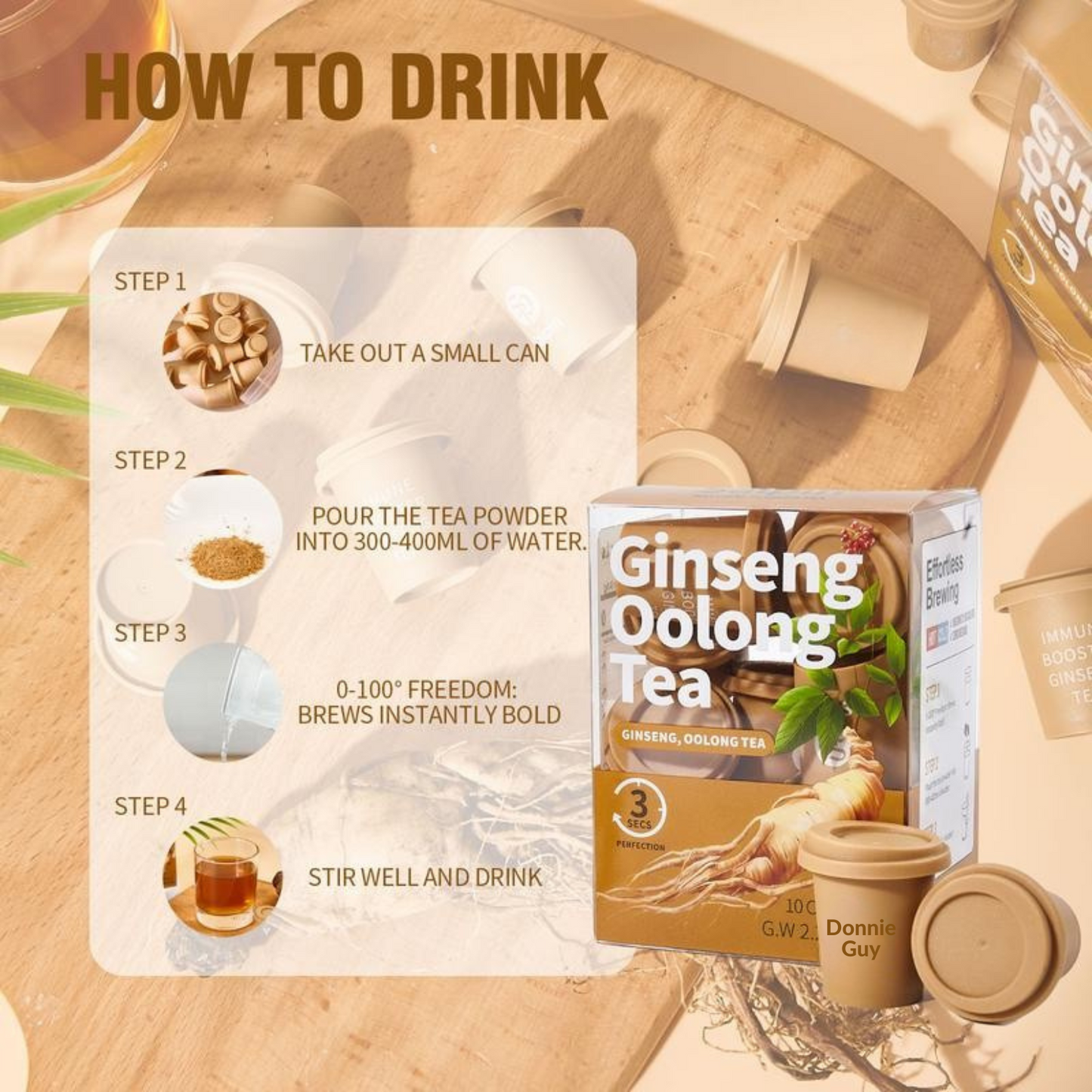 Ginseng Oolong Tea