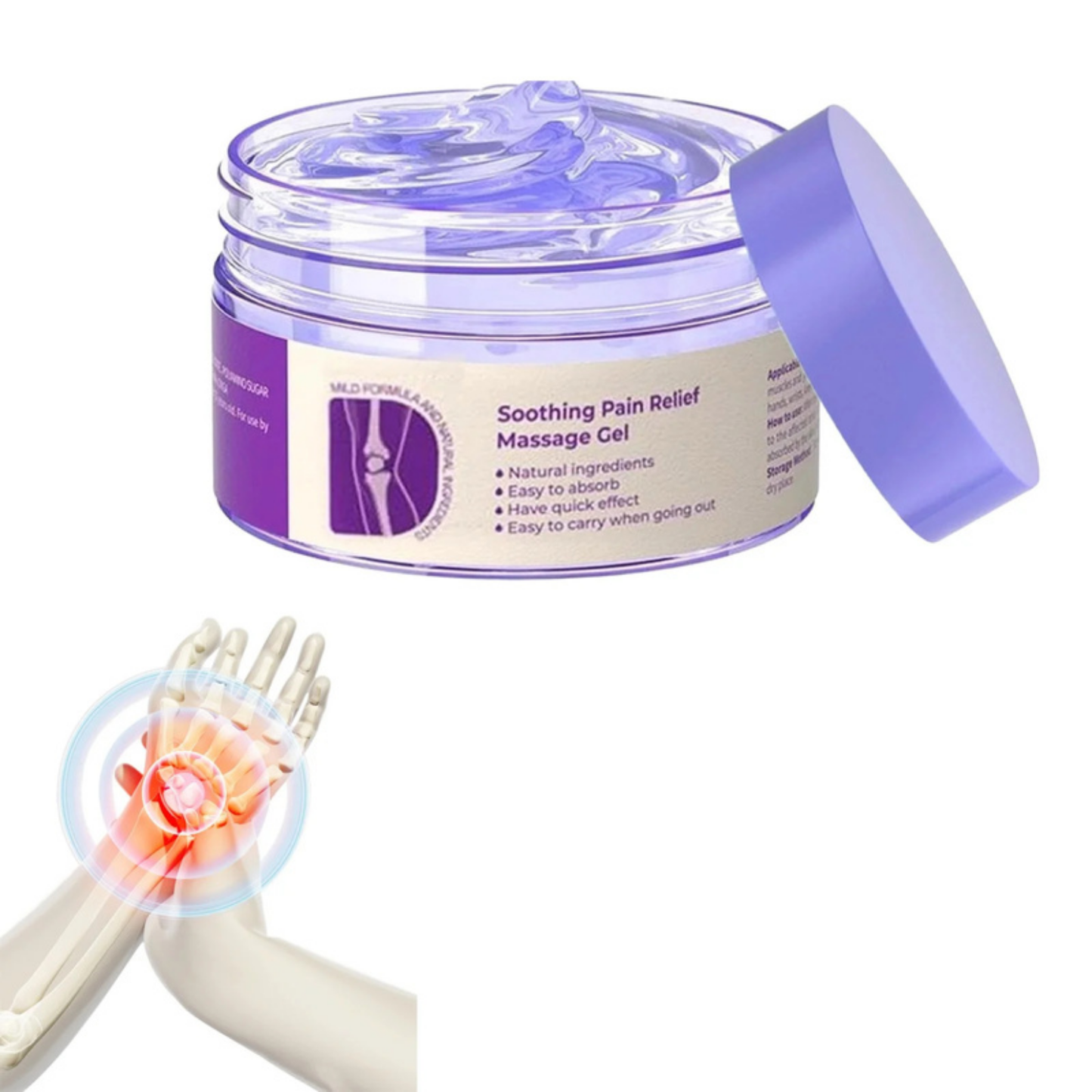 Soothing Pain Relief Massage Gel