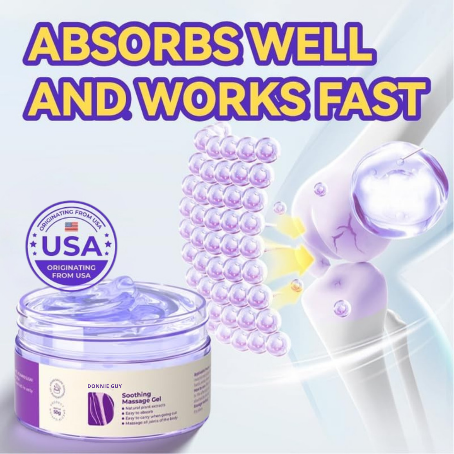 Soothing Pain Relief Massage Gel