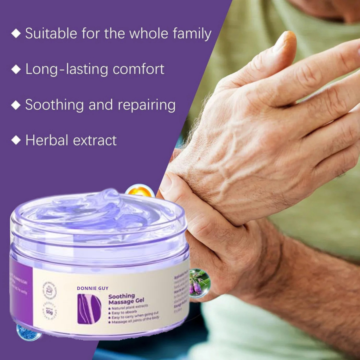 Soothing Pain Relief Massage Gel