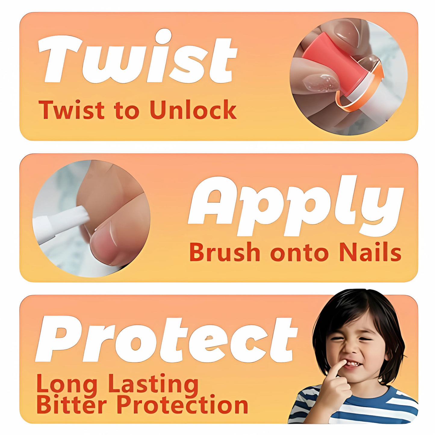 Stop Nail Biting Pen- Bitter Nail Biting Treatment for Kids & Adults,Thumb Sucking Deterrent