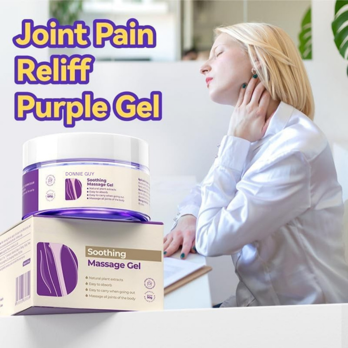 Soothing Pain Relief Massage Gel